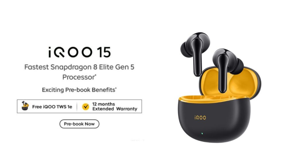 iQOO 15 Exclusive Pre-Booking Benefits
