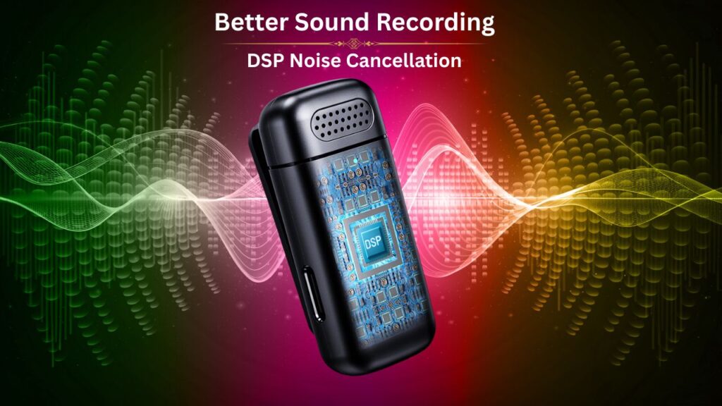 Better Sound Recording with DSP Noise Cancellation