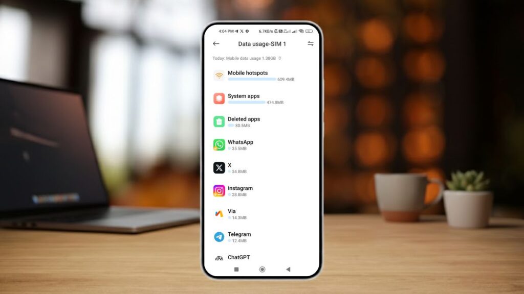 Background Apps Are Using Data