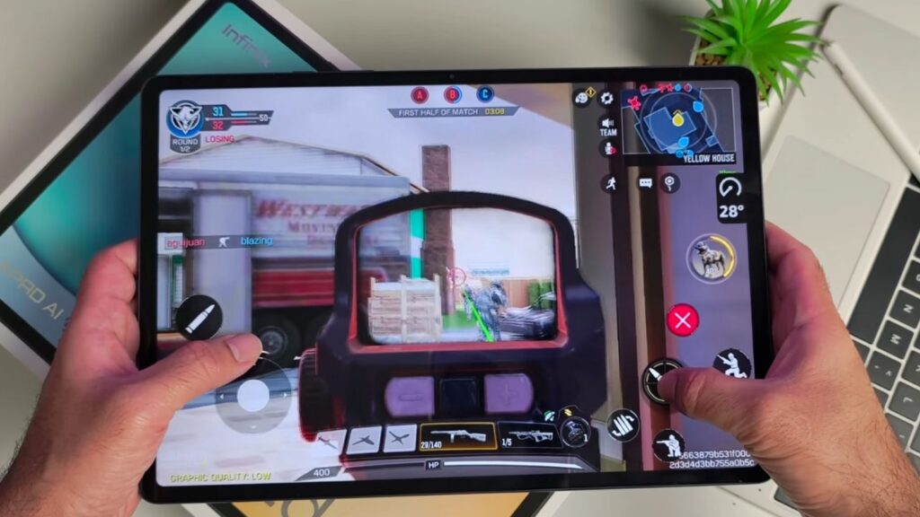 Infinix XPad Edge 4G Performance