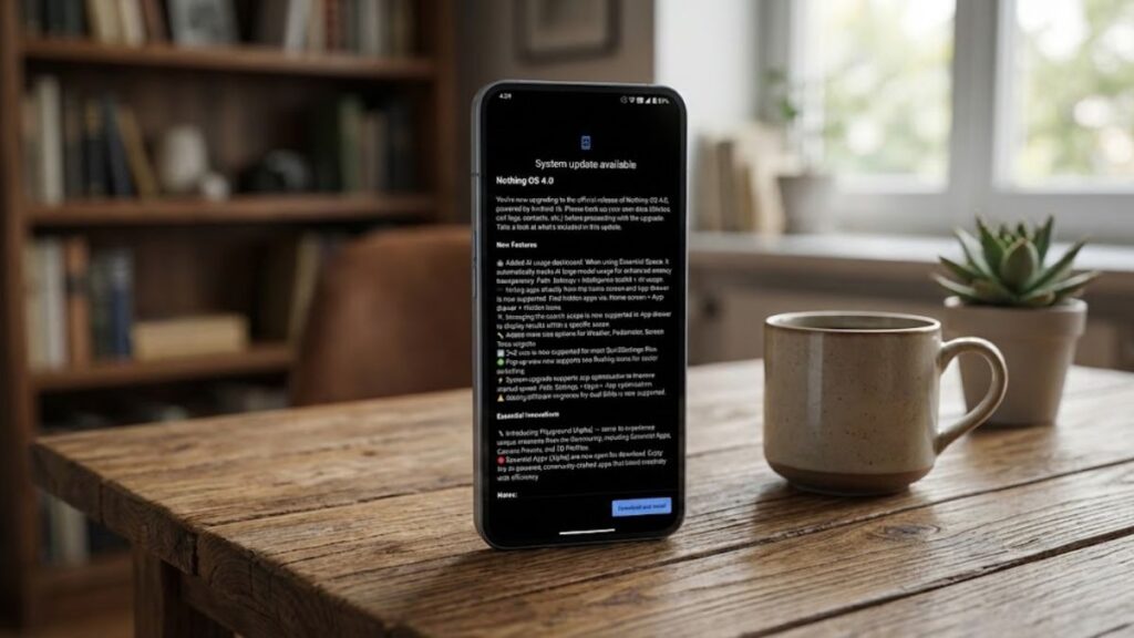 Nothing OS 4.0 Update