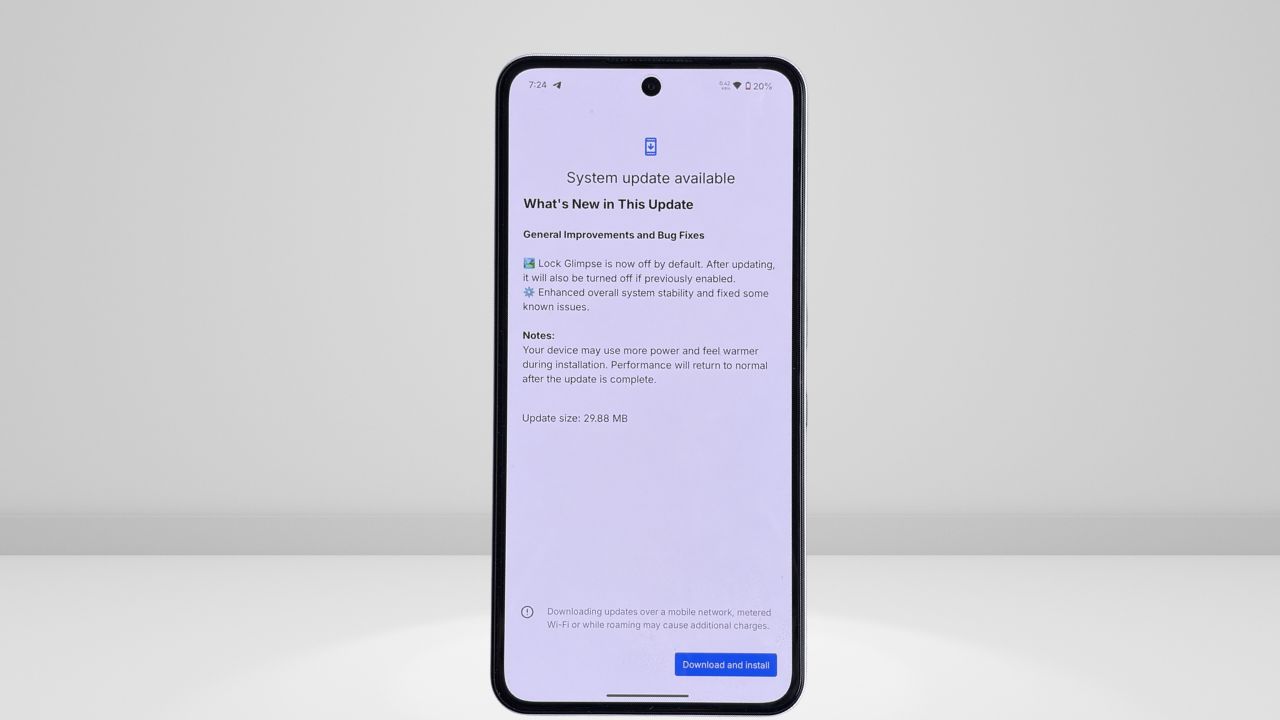 Nothing Phone 3a Lite Gets a New System Update