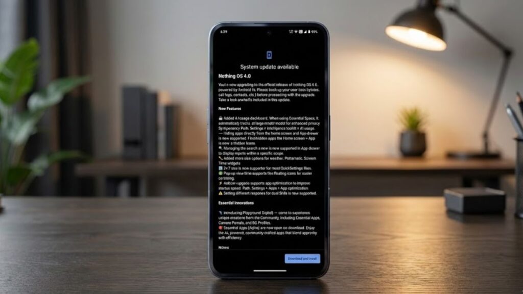 Should You Upgrade to Nothing OS 4.0?