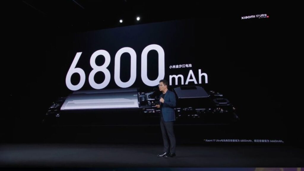 Xiaomi 17 Ultra Battery