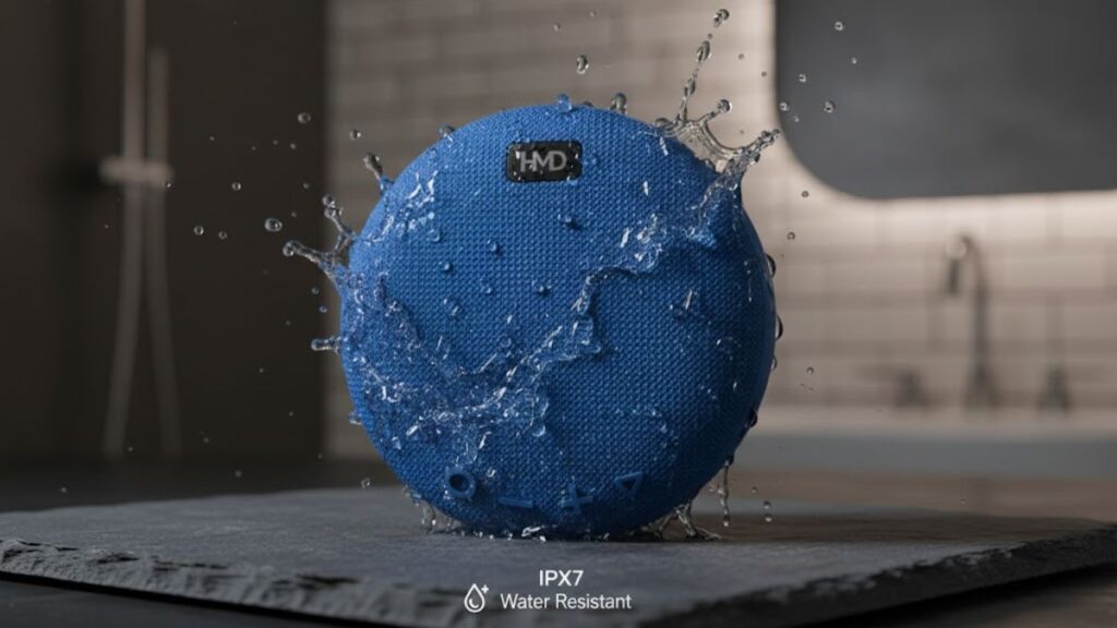 HMD Boom E1 Speaker Water Resistance and Build Quality