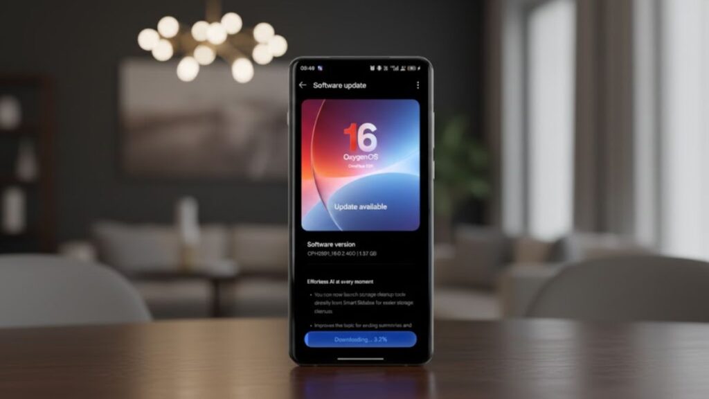 OxygenOS 16 Update Availability