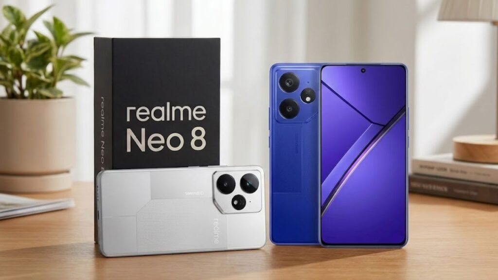 Realme Neo8 Rear Panel Design