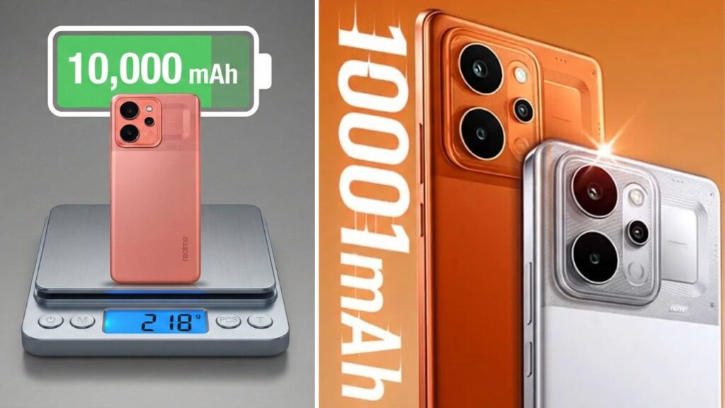 Realme P4 Power 10001mAh Battery