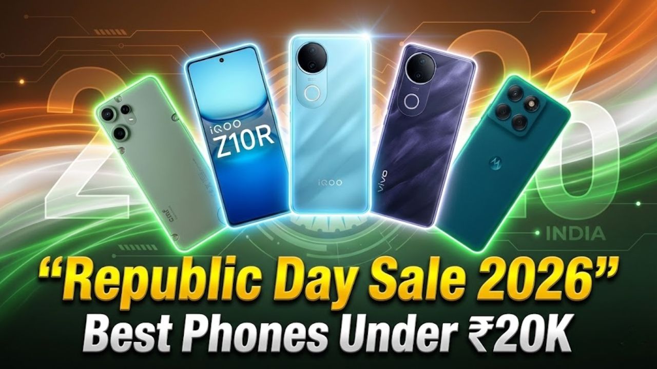 Republic Day Sale 2026: Top 5 Best Phones Under ₹20,000