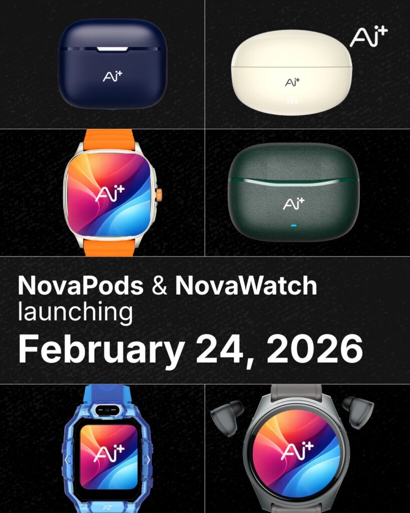 Ai+ NovaPods and NovaWatch Series Launch Date and Availability Details