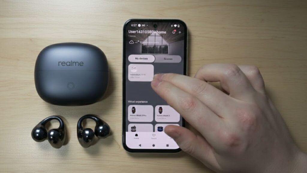 Realme Buds Clip Connectivity and App Support